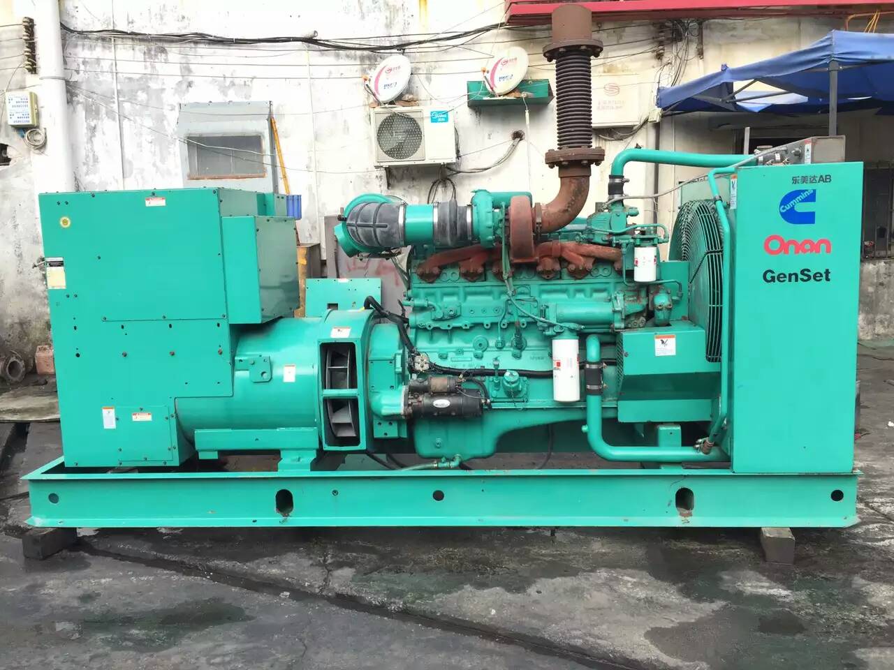 清河租赁发电机-柴油发电机不正常冒烟的原因