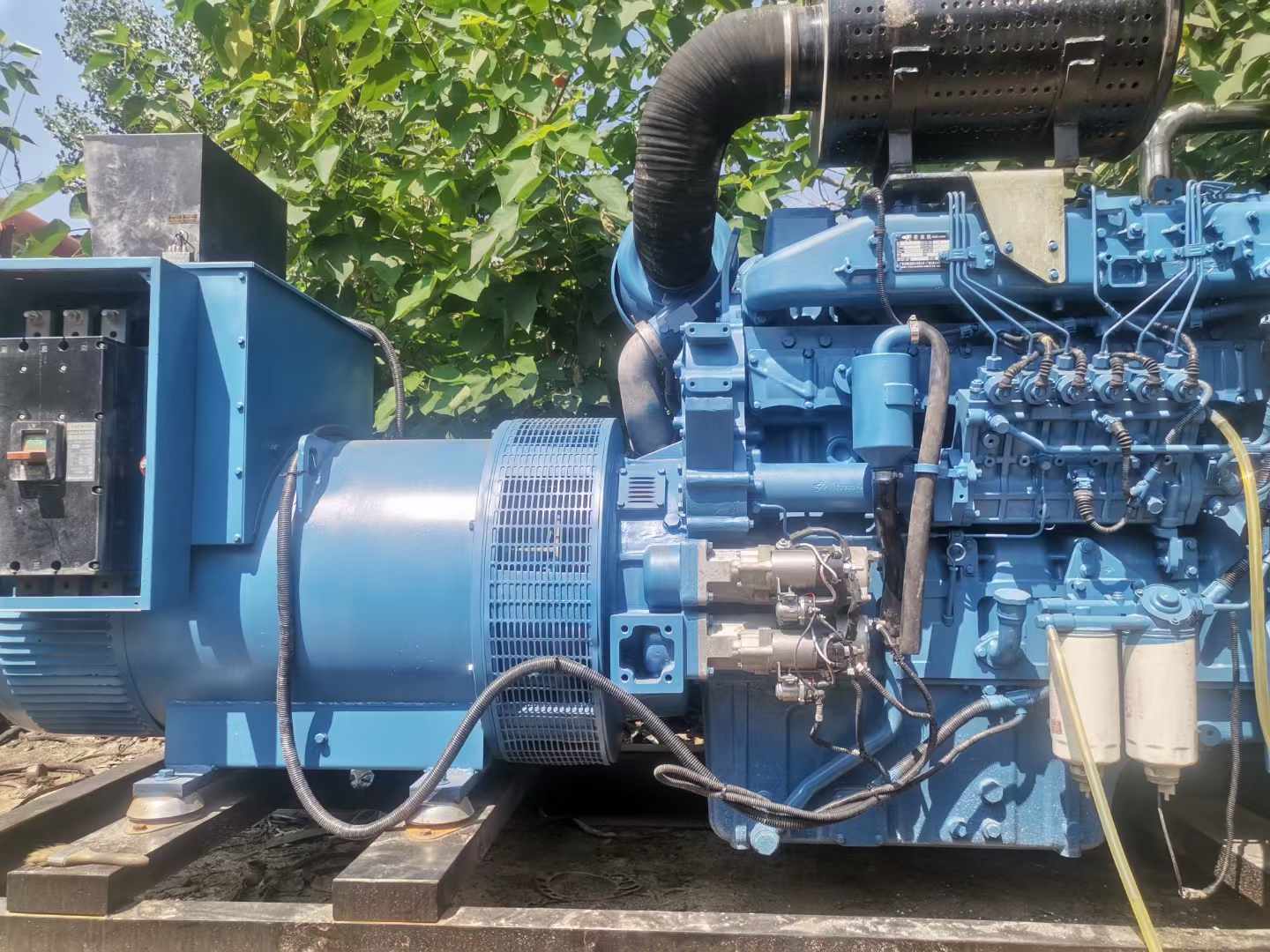 清河详细说明降低 800kW 柴油发电机输出电流波动的方法